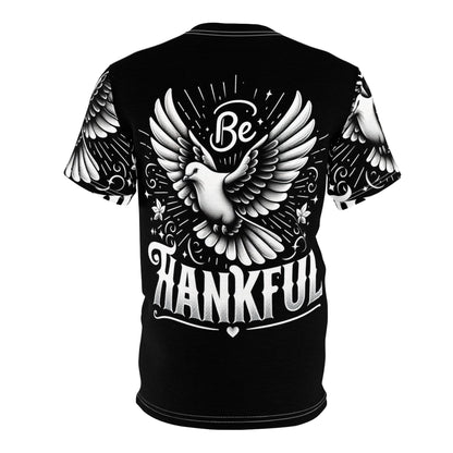 Be Thankful Unisex Cut & Sew Tee - Positive Vibe Apparel