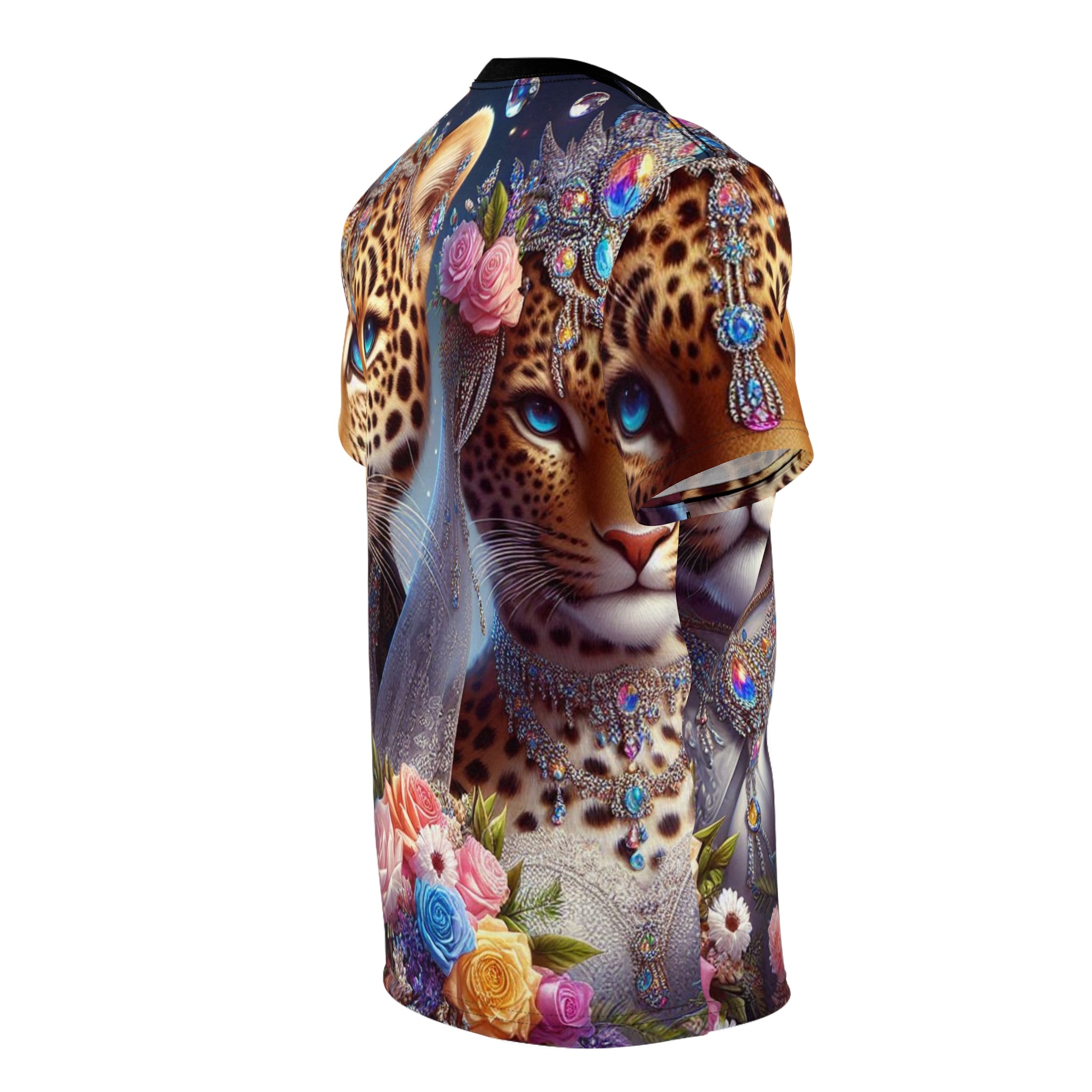 Vibrant Leopard Art Unisex Tee - Perfect for Nature Lovers and Special Occasions