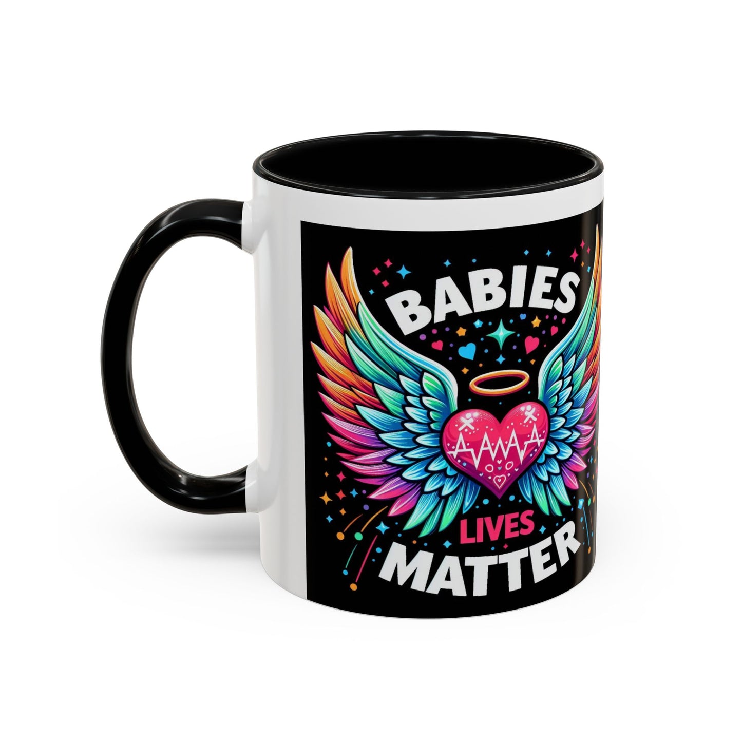 Colorful Babies Lives Matter Coffee Mug - 11oz & 15oz - Perfect for Support & Awareness