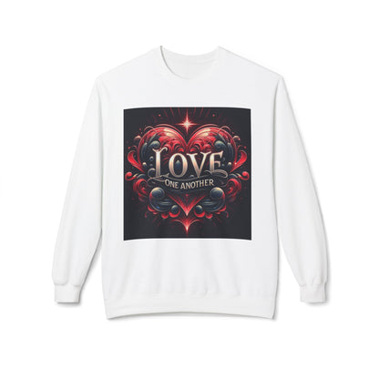 Love One Another Graphic Sweatshirt - Unisex Midweight Crewneck