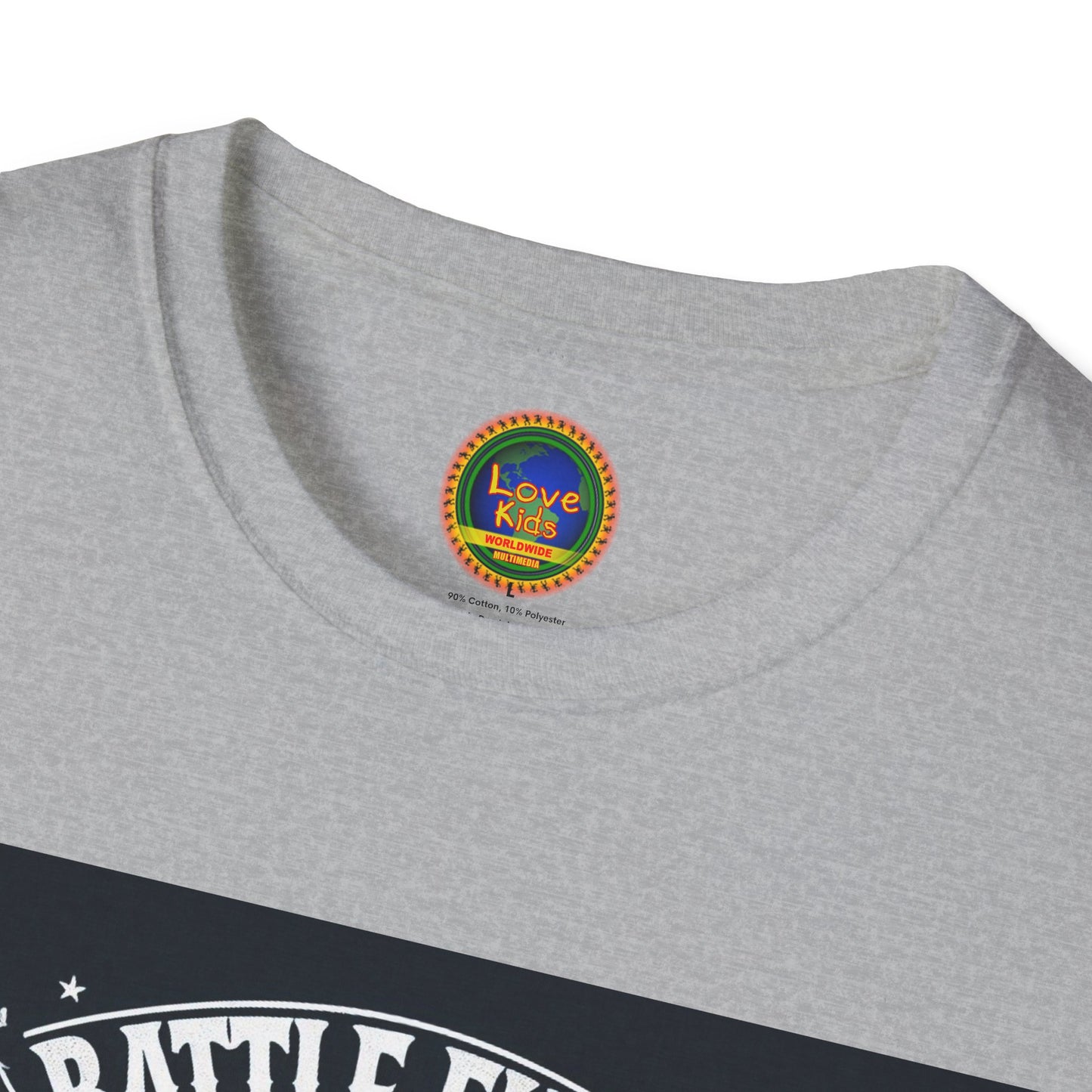 Battle Field of the Mind Unisex Softstyle T-Shirt - Motivational Graphic Tee for Mental Strength