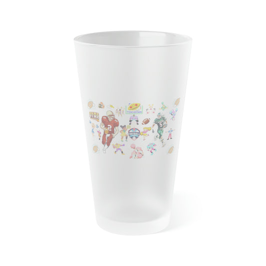 Frosted Pint Glass, 16oz