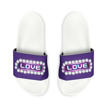 Youth PU Slide Sandals