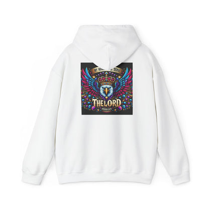 The Lord Unisex Hooded Sweatshirt - Colorful Eagle Design