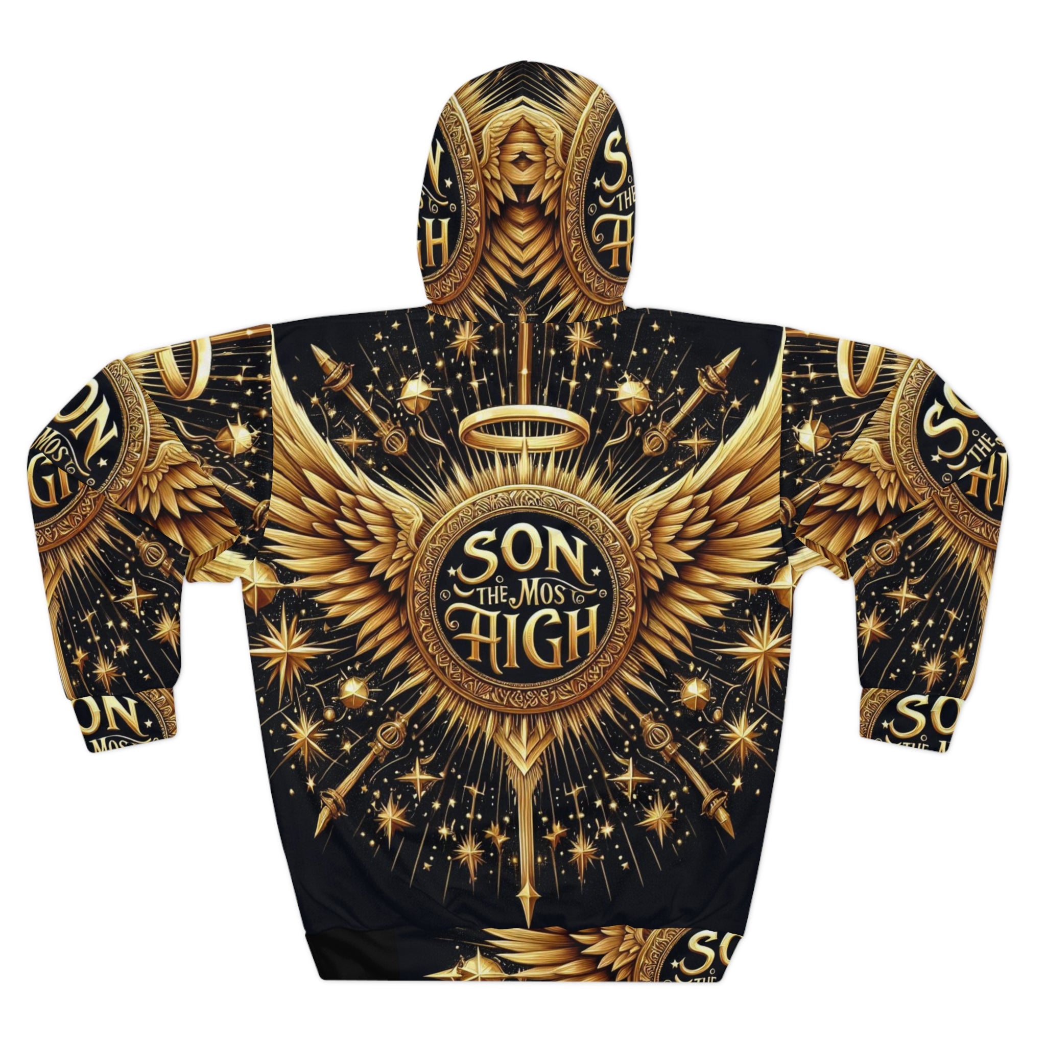 Golden Wings Unisex Pullover Hoodie - Son of the Most High