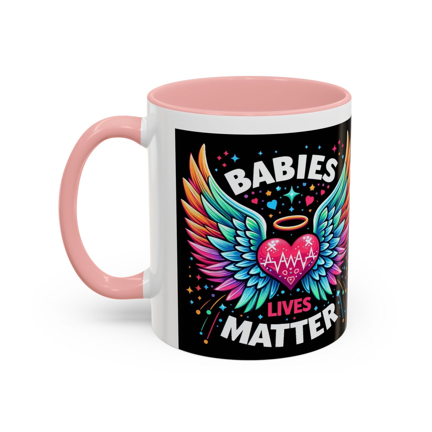 Colorful Babies Lives Matter Coffee Mug - 11oz & 15oz - Perfect for Support & Awareness