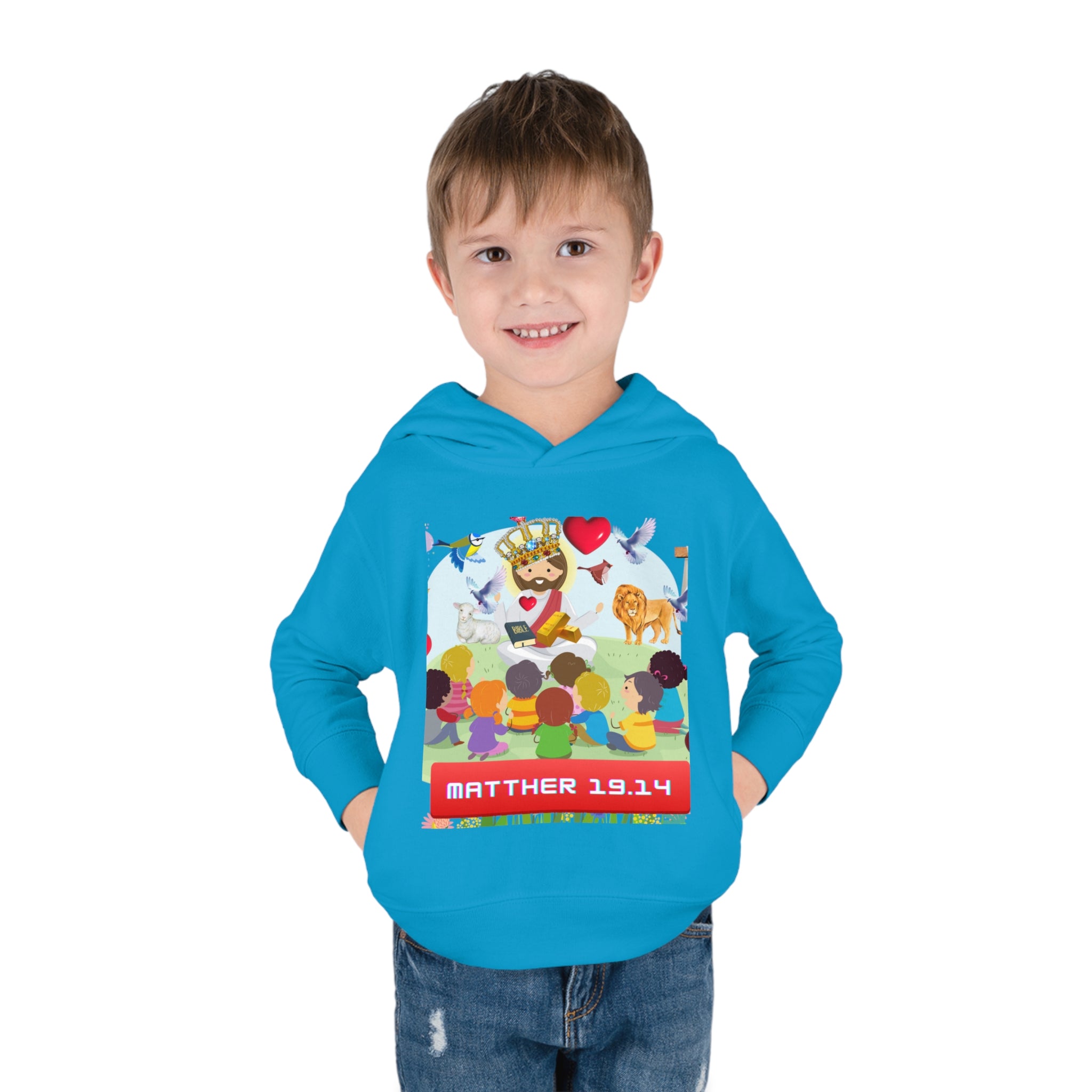 Toddler Pullover Fleece Hoodie