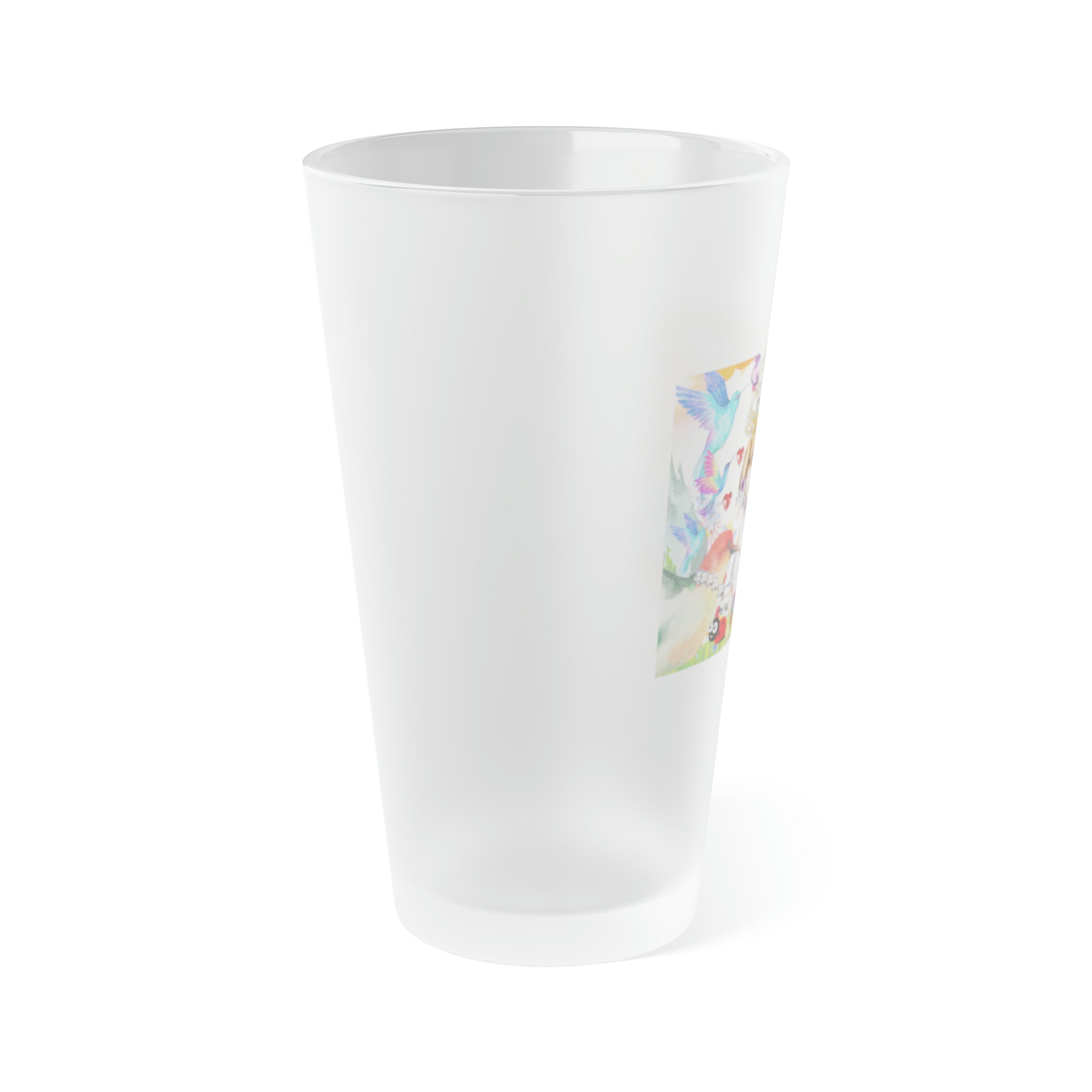 Frosted Pint Glass, 16oz