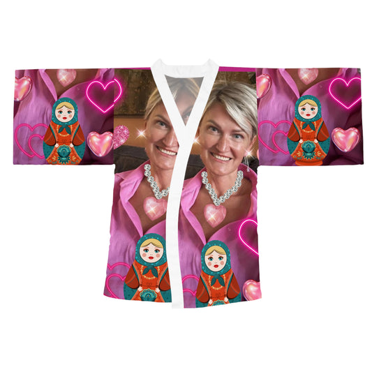 Long Sleeve Kimono Robe (AOP)