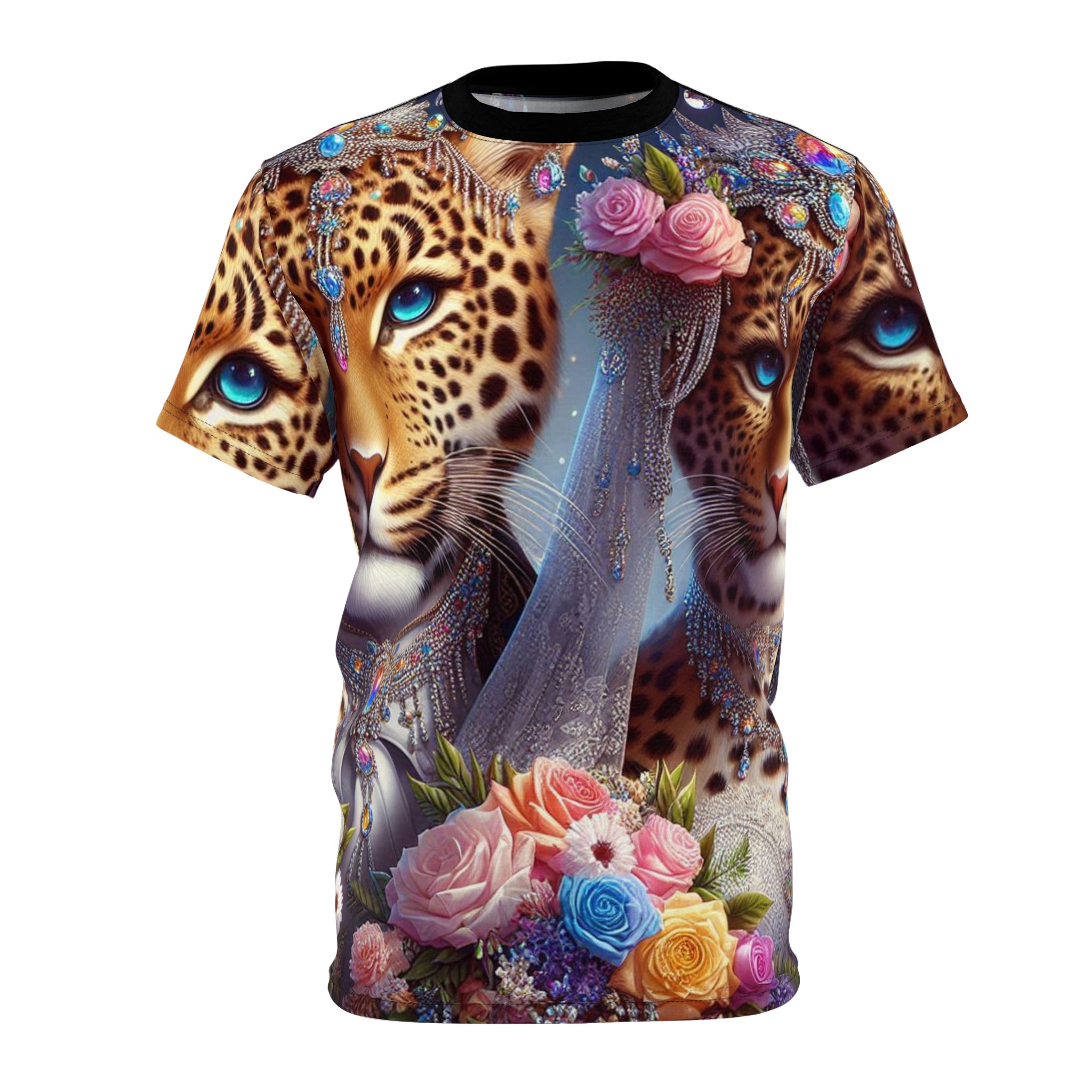 Vibrant Leopard Art Unisex Tee - Perfect for Nature Lovers and Special Occasions